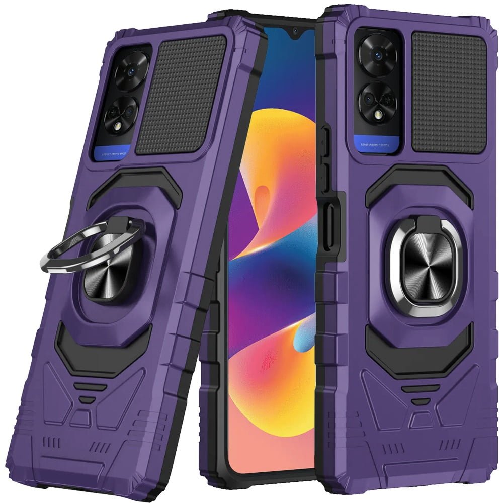 Shop For TCL 50XE Robotic Hybrid with Magnetic Ring Stand - Dark Purple
