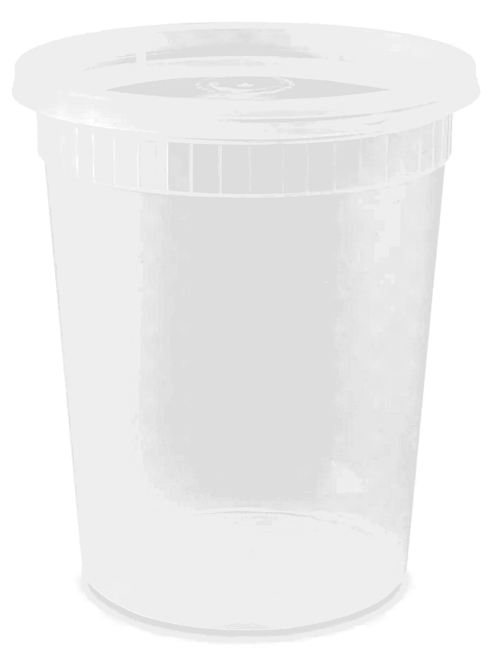 5e620568-ec73-4be3-9708-998af9ac539f.e77223ed9f9e93a9480fa0062c8c1785.png Rise Heavy Duty 32 oz. Microwavable Translucent Plastic Deli Container and Lid Combo Pack - 240/Case