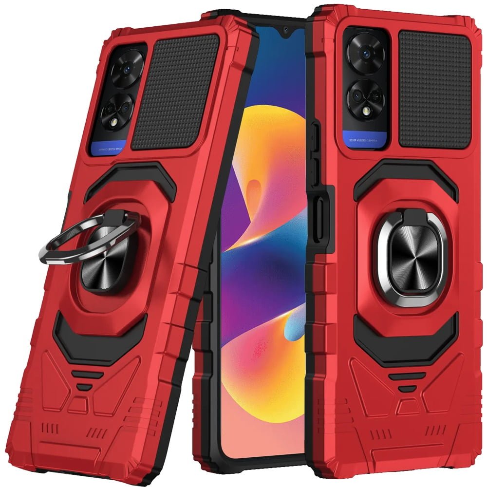 Shop For TCL 50XE Robotic Hybrid with Magnetic Ring Stand - Red