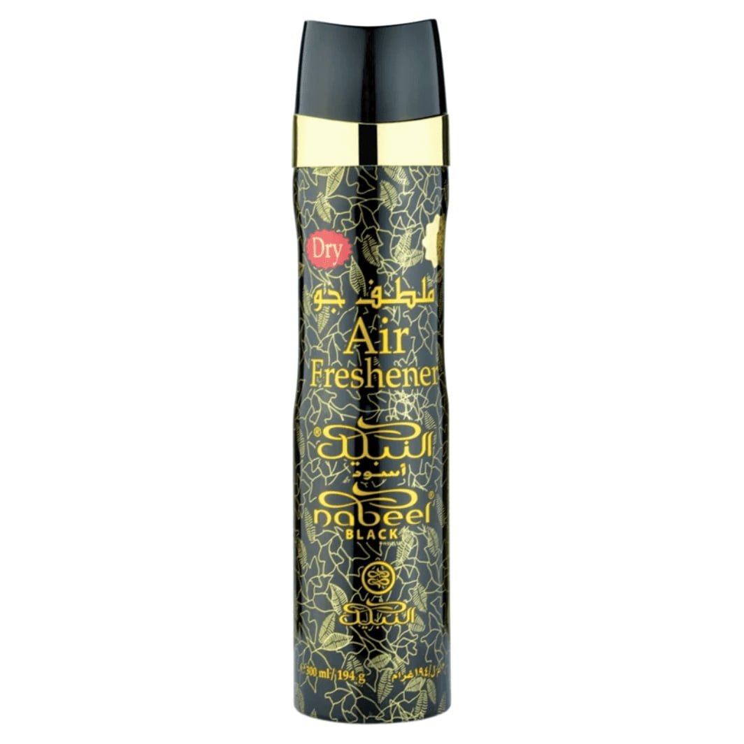 Nabeel Black Air Freshener - Bold & Sophisticated Scent 300ml