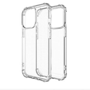 Shop For iPhone 15 Shockproof Transparent Thick TPU Case Cover - Clear